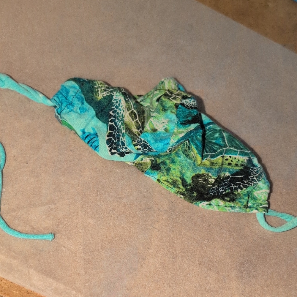 ❤️‍🔥10/$10❤️‍🔥 Handmade Sea Turtle Wire Nose Face Mask